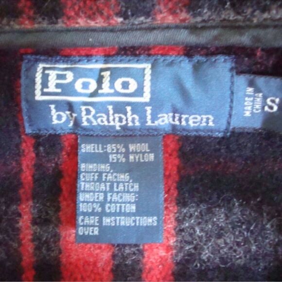 Polo Ralph Lauren 2015 Trading Blanket Red Plaid Vintage Inspired Wool Jacket - Picture 4 of 16